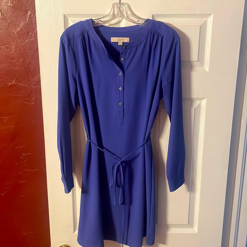 Periwinkle blue dress